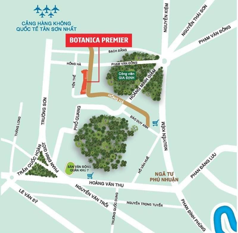 Căn hộ Botanica Premier - Near Tan Son Nhat Airport - 5 Minutes - *